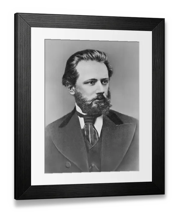 Framed Print : Composer Peter Ilich Tchaikovsky Framed Print : Composer Peter Ilich Tchaikovsky