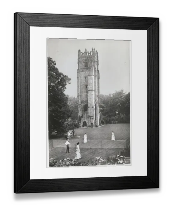 Framed Print : Tennis Match in Countryside Framed Print : Tennis Match in Countryside