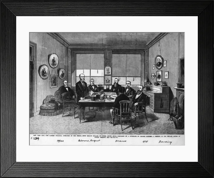 Framed Print : August Belmont Framed Print : August Belmont