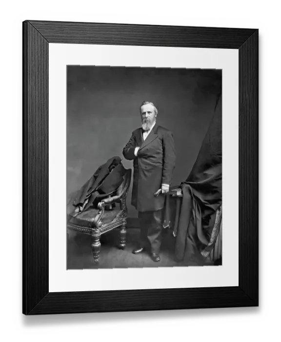 Framed Print : Rutherford B. Hayes Framed Print : Rutherford B. Hayes