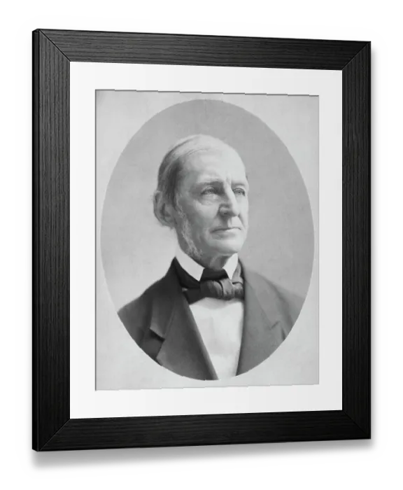 Framed Print : Ralph Waldo Emerson