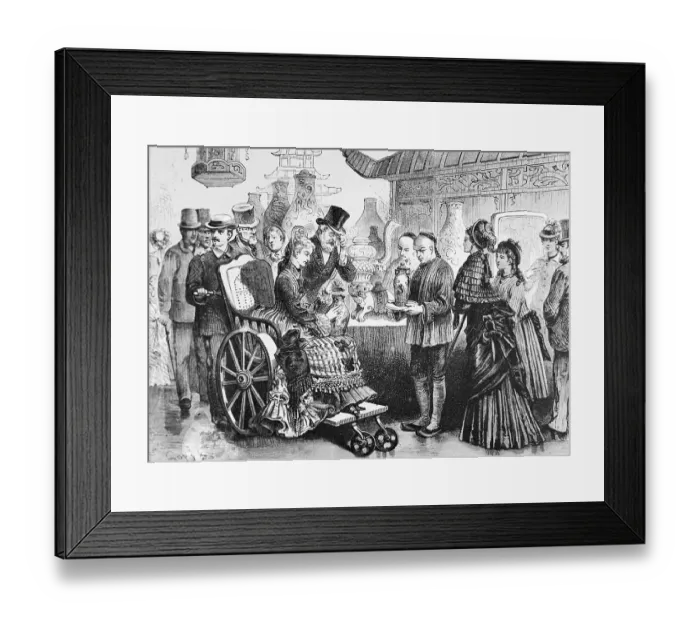Framed Print : Visitors Attending Centennial Framed Print : Visitors Attending Centennial