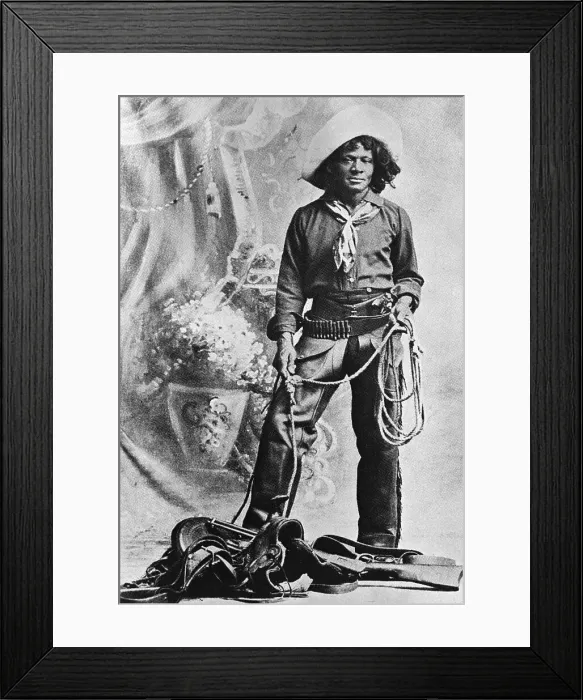 Framed Print : Cowboy Nat Love Framed Print : Cowboy Nat Love