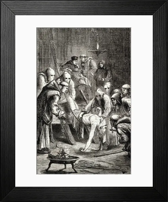 Framed Print : Man Being Tortured Framed Print : Man Being Tortured