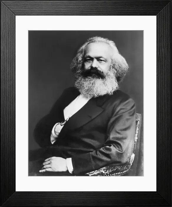 Framed Print : Karl Marx, the founder of Communism, and author of Das Kapital Framed Print : Karl Marx, the founder of Communism, and author of Das Kapital
