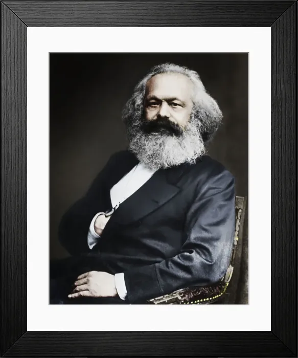 Framed Print : Karl Marx, the founder of Communism, and author of Das Kapital Framed Print : Karl Marx, the founder of Communism, and author of Das Kapital