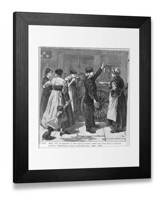 Framed Print : Smell Test