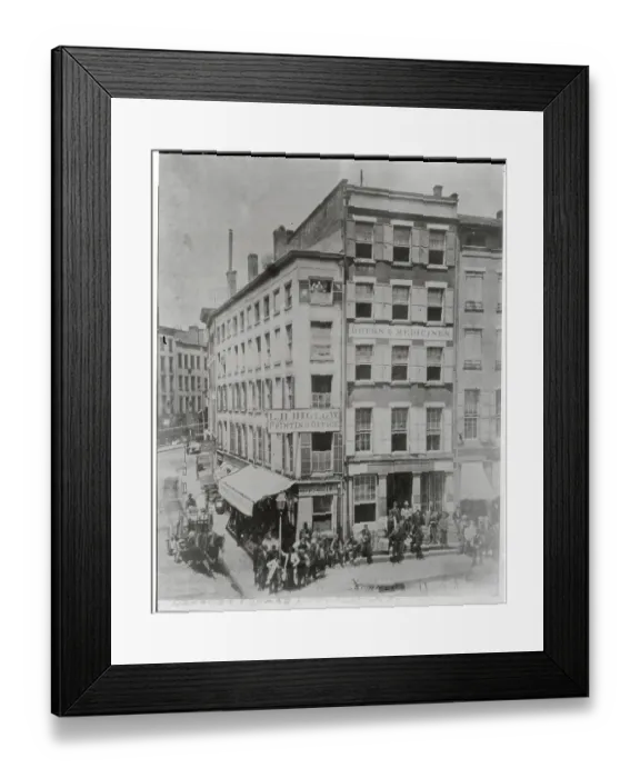 Framed Print : Early Hanover Square Framed Print : Early Hanover Square