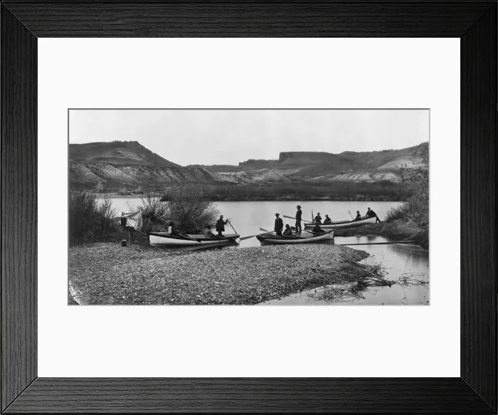 Framed Print : US Geological Survey Team