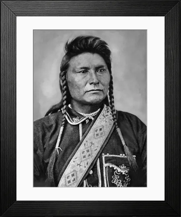 Framed Print : Chief Joseph Framed Print : Chief Joseph