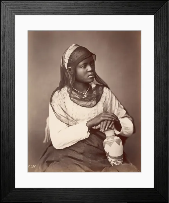 Framed Print : North African Woman Framed Print : North African Woman