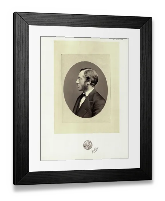 Framed Print : Profile Portrait of Charles W. Eliot Framed Print : Profile Portrait of Charles W. Eliot