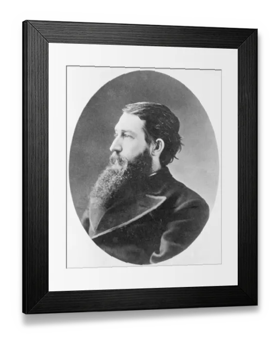 Framed Print : Portrait of Sidney Lanier Framed Print : Portrait of Sidney Lanier