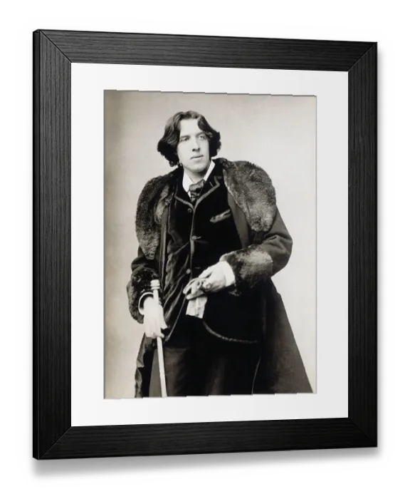 Framed Print : Oscar Wilde