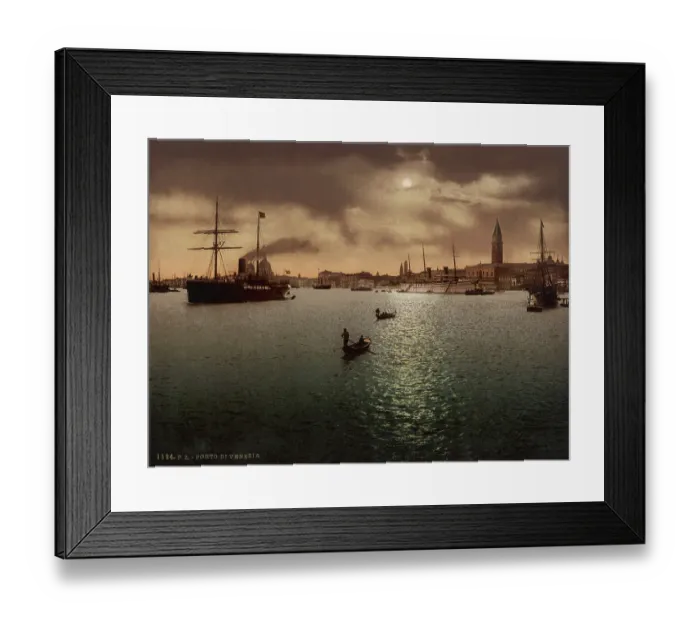 Framed Print : Port of Venice, Italy Framed Print : Port of Venice, Italy