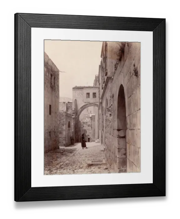 Framed Print : Ecce Homo Arch in Jerusalem Framed Print : Ecce Homo Arch in Jerusalem
