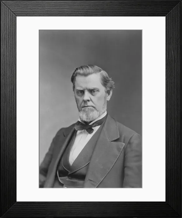 Framed Print : U.S. Congressman Benjamin Harvey Hill Framed Print : U.S. Congressman Benjamin Harvey Hill