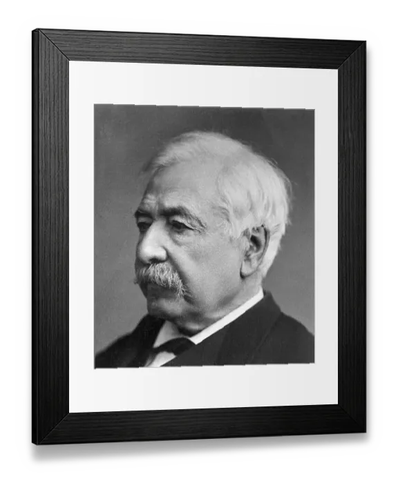 Framed Print : Ferdinand De Lesseps / Headshoulders Photo Framed Print : Ferdinand De Lesseps / Headshoulders Photo