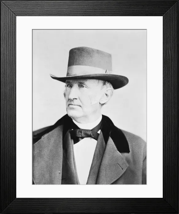 Framed Print : Social Reformer Wendell Phillips Framed Print : Social Reformer Wendell Phillips