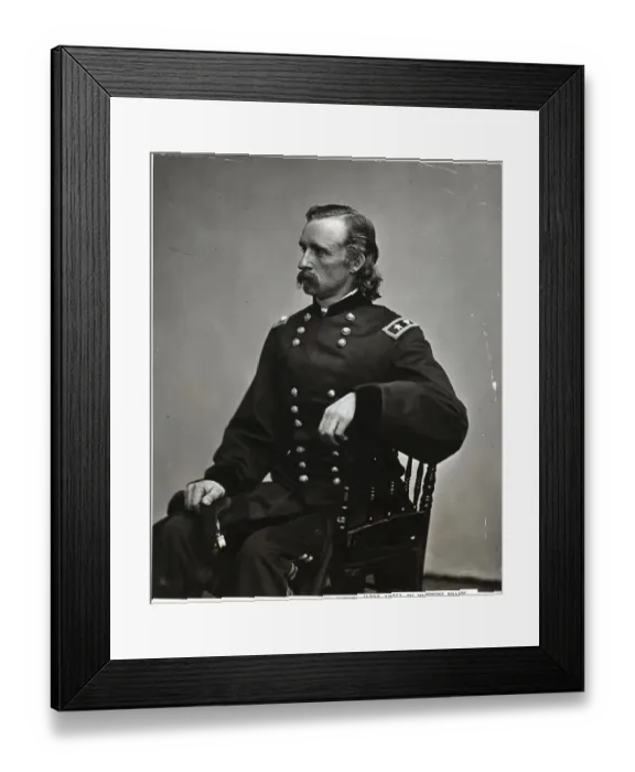Framed Print : General George Custer Framed Print : General George Custer
