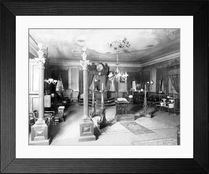 Framed Print : Interior of Freemason Assembly Room Framed Print : Interior of Freemason Assembly Room