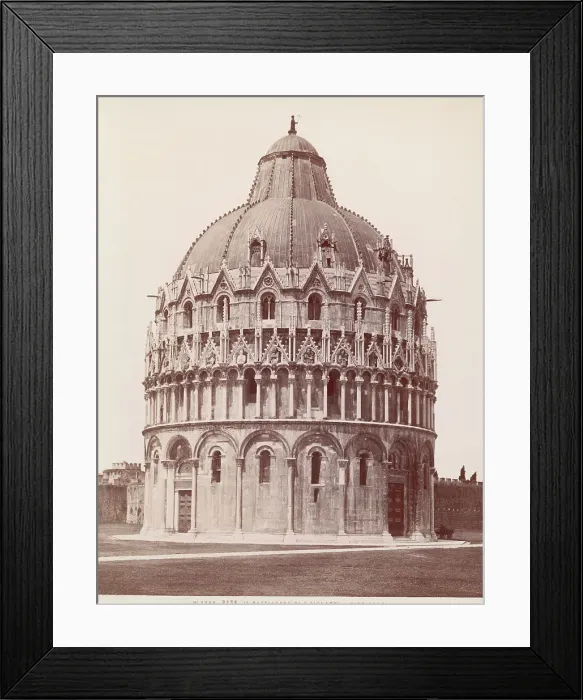 Framed Print : Baptistery of Pisa Framed Print : Baptistery of Pisa