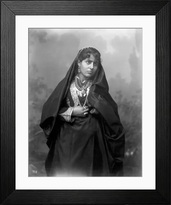 Framed Print : Woman From Bethlehem