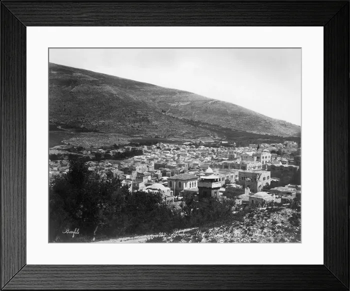 Framed Print : Overview of Palestine Framed Print : Overview of Palestine