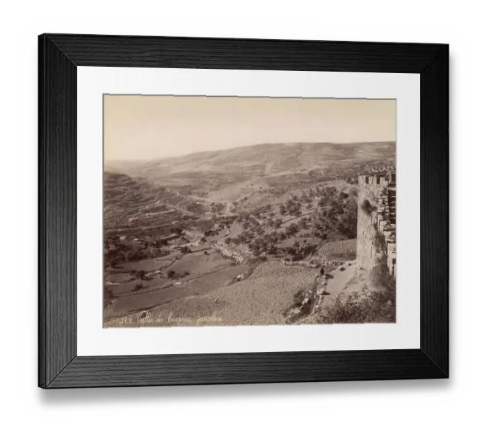 Framed Print : European Valley, Jerusalem