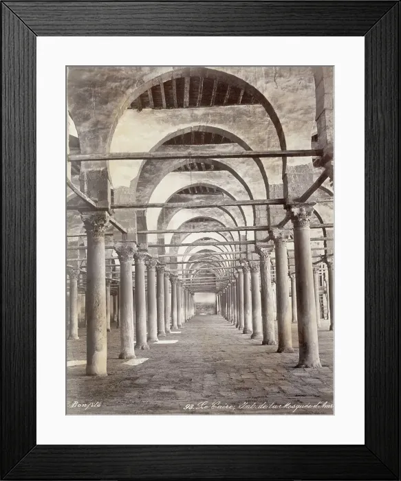 Framed Print : Ruins of Mosque in Cairo, Egypt Framed Print : Ruins of Mosque in Cairo, Egypt