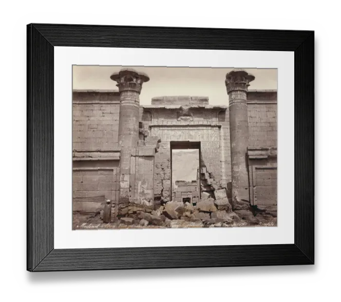 Framed Print : Temple of Hatshepsut and Tuthmosis III