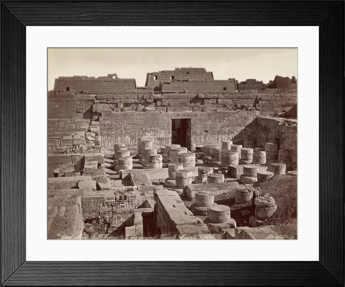 Framed Print : Temple in Egypt Framed Print : Temple in Egypt