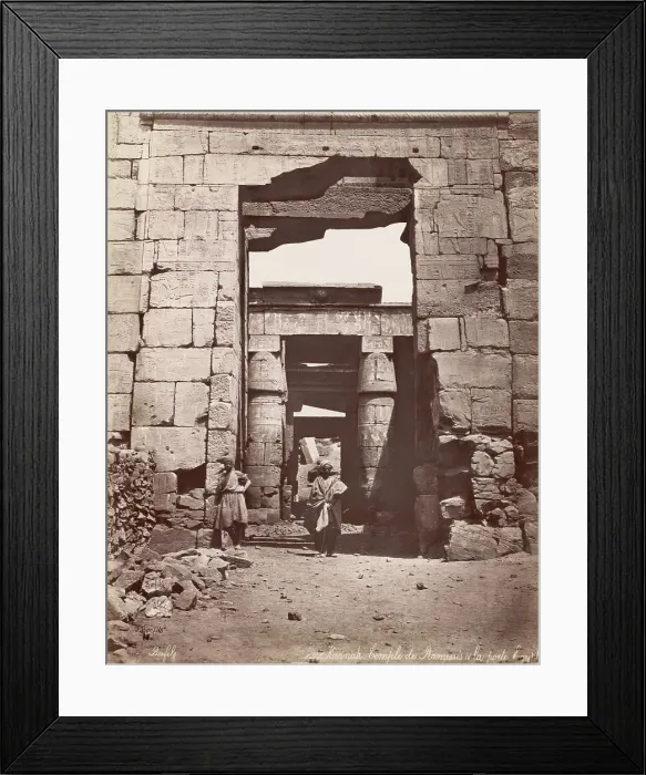 Framed Print : Temple of Khonsu