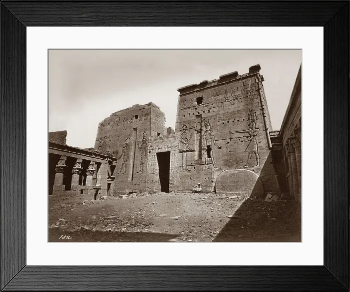 Framed Print : Temple of Isis