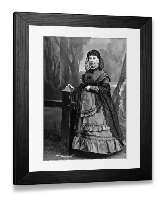 Framed Print : Full Length Photo Of George Sand, 1870 Framed Print : Full Length Photo Of George Sand, 1870