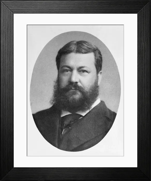 Framed Print : Architect Henry Hobson Richardson Framed Print : Architect Henry Hobson Richardson