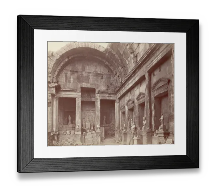 Framed Print : Interior of Temple of Diana Framed Print : Interior of Temple of Diana