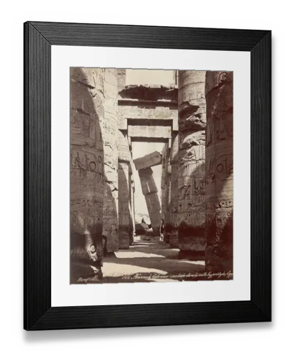 Framed Print : Hypostyle Hall Framed Print : Hypostyle Hall