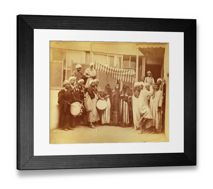 Framed Print : Arab Wedding Procession Framed Print : Arab Wedding Procession