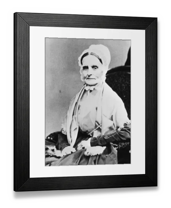 Framed Print : Abolitionist Lucretia Mott Framed Print : Abolitionist Lucretia Mott
