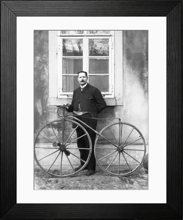 Framed Print : Early Pedal Bicycle Framed Print : Early Pedal Bicycle