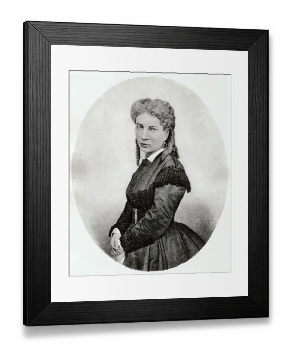 Framed Print : Desiree Artot, Friend of Tchaikovsky Framed Print : Desiree Artot, Friend of Tchaikovsky