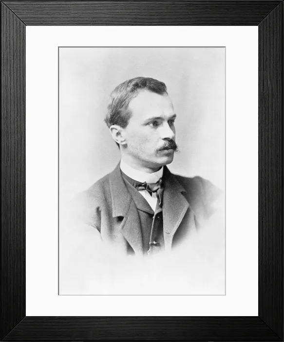 Framed Print : Portrait of Philosopher William James Framed Print : Portrait of Philosopher William James
