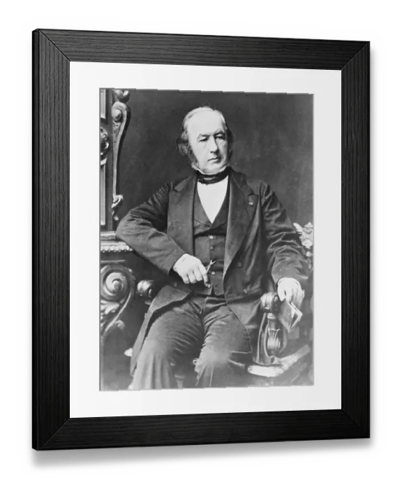 Framed Print : French Physiologist Claude Bernard