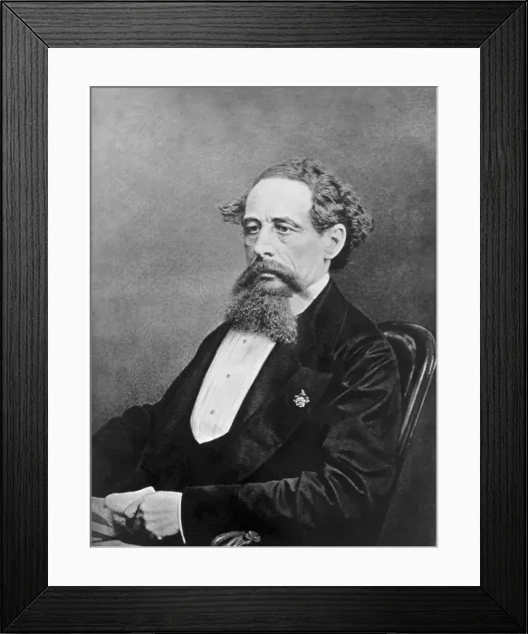 Framed Print : Charles Dickens Framed Print : Charles Dickens
