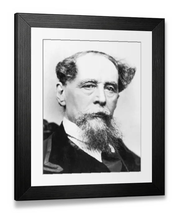 Framed Print : Charles Dickens Framed Print : Charles Dickens