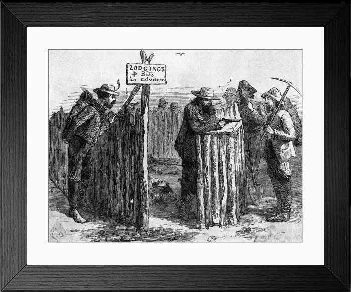 Framed Print : Hotel in California Framed Print : Hotel in California