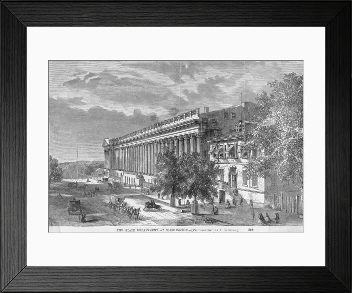 Framed Print : State Department at Washington Framed Print : State Department at Washington