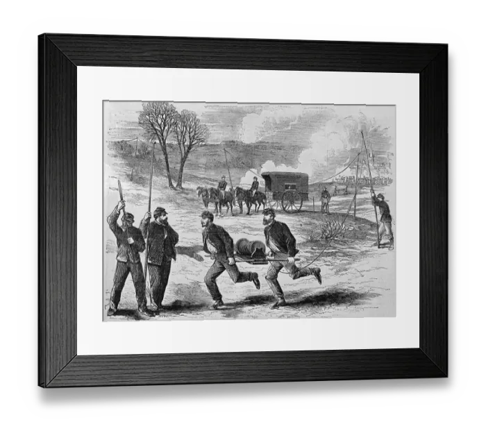 Framed Print : Men Working at Recovery Site Framed Print : Men Working at Recovery Site