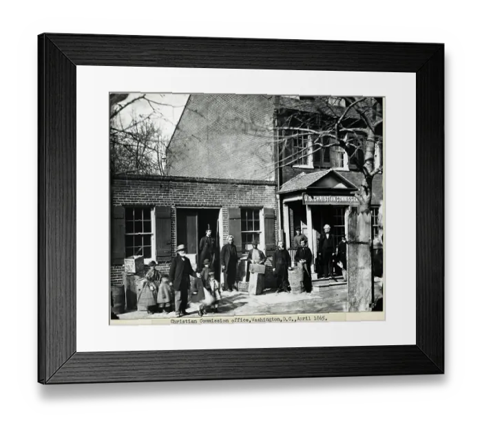 Framed Print : Christian Commission Office